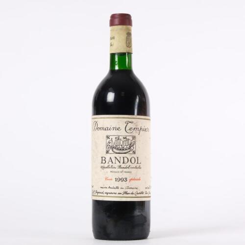 (1) 1993 Domaine Tempier Cuvee Speciale, Bandol