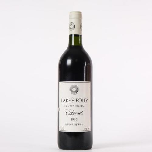 (1) 1995 Lake's Folly Cabernets, Hunter NSW