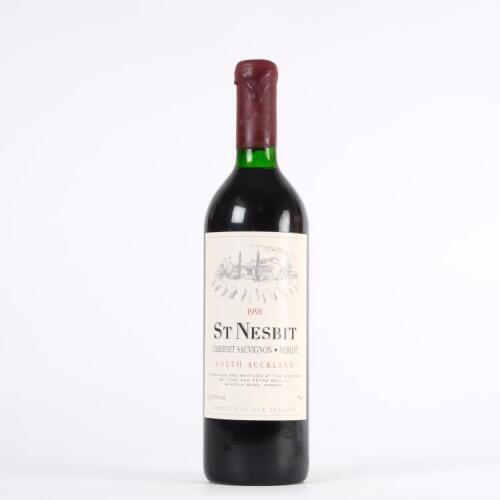 (1) 1991 St Nesbit Cabernet Sauvignon/Merlot, Karaka