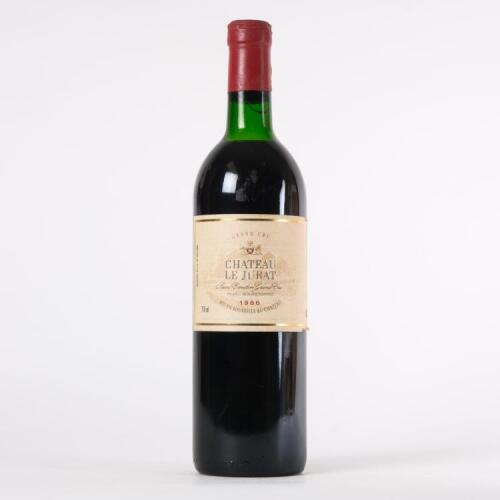 (1) 1986 Chateau Le Jurat, St Emilion