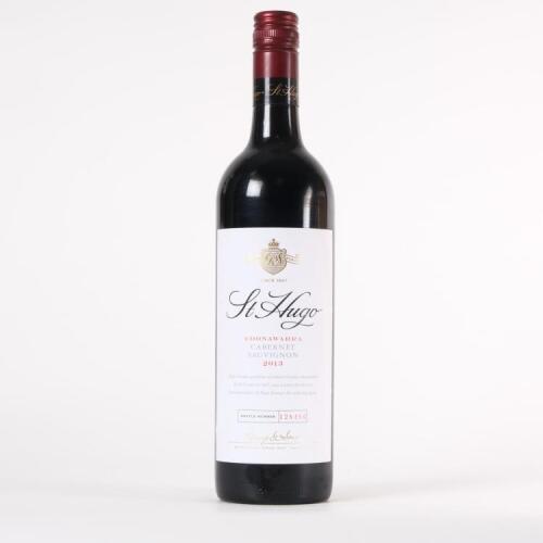 (1) 2013 St Hugo Cabernet Sauvignon, Coonawarra SA