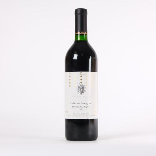 (1) 1991 Vidal Estate Reserve Cabernet Sauvignon, Hawkes Bay
