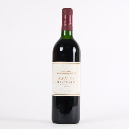 (1) 1990 Te Mata Estate Awatea, Hawkes Bay