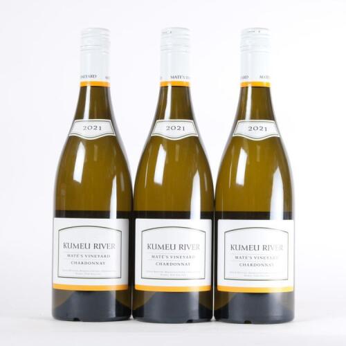 (3) 2021 Kumeu River Mate's Chardonnay, Kumeu
