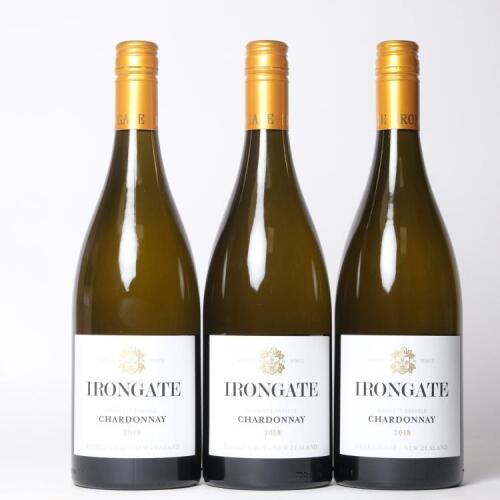 (3) 2018 Babich Irongate Chardonnay, Gimblett Gravels