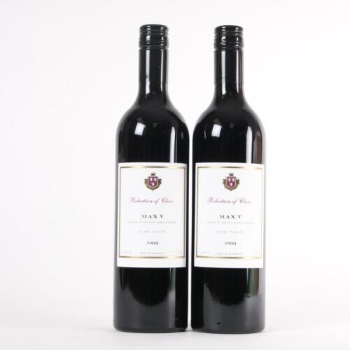 (2) 2009 Robertson of Clare Max V, Clare Valley SA