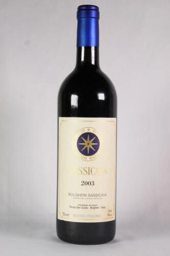 (1) 2003 Tenuta San Guido Sassicaia, Bolgheri