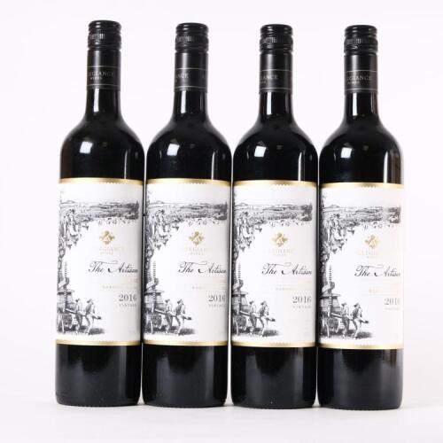 (4) 2016 Allegiance Wines The Artisan Shiraz, Barossa SA