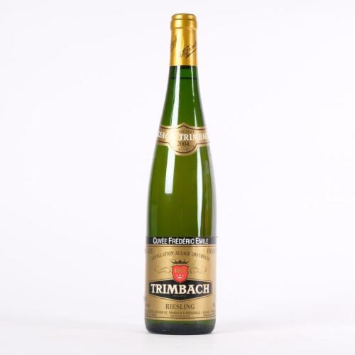 (1) 2004 Trimbach Cuvee Frederic Emile Riesling
