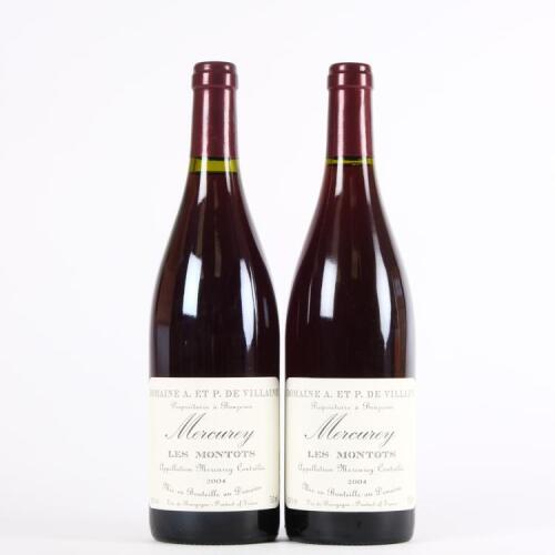 (2) 2004 Domaine A. & P. de Villaine Mercurey Les Montots, Cote Chalonnaise