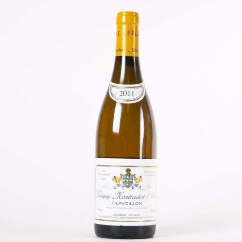 (1) 2011 Domaine Leflaive Puligny Montrachet Clavoillon 1er Cru, Cote de Beaune