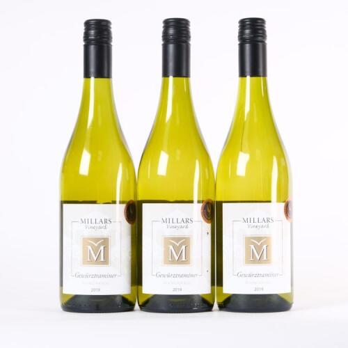 (3) 2019 Millars Gewurztraminer, Mangawhai