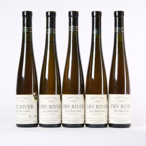 (5) 1996 Dry River Selection Pinot Gris 375ml, Martinborough