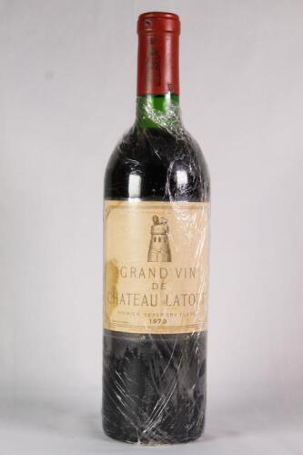 (1) 1973 Chateau Latour, Pauillac