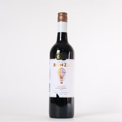 (1) 2019 The Great Bonza Reserve Shiraz/Cabernet Sauvignon, South Eastern Australia