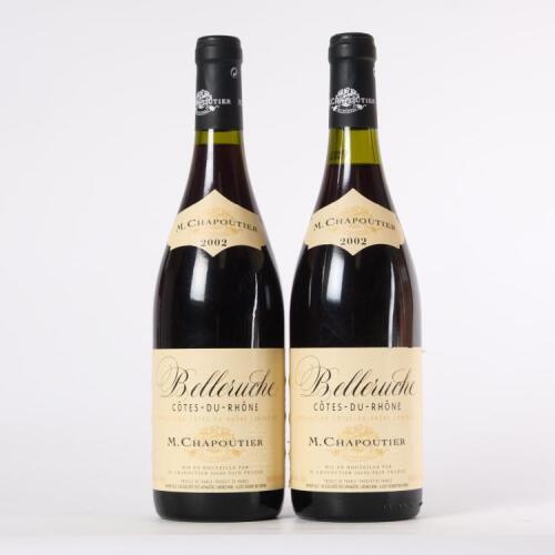 (2) 2002 M. Chapoutier Belleruche Cotes du Rhone