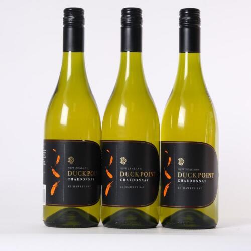 (3) 2015 Duckpoint Chardonnay, Hawkes Bay