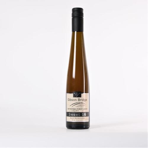 (1) 2013 Gibson Bridge Sweet 16 Botrytis Pinot Gris 375ml, Marlborough