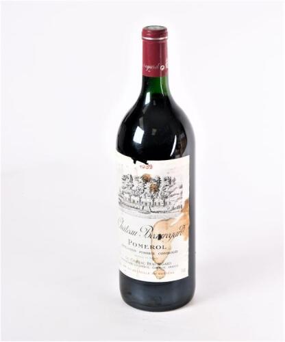(1) 1989 Chateau Beauregard 1500ml, Pomerol