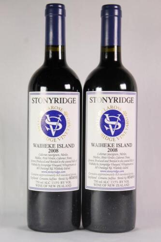 (2) 2008 Stonyridge Larose, Waiheke