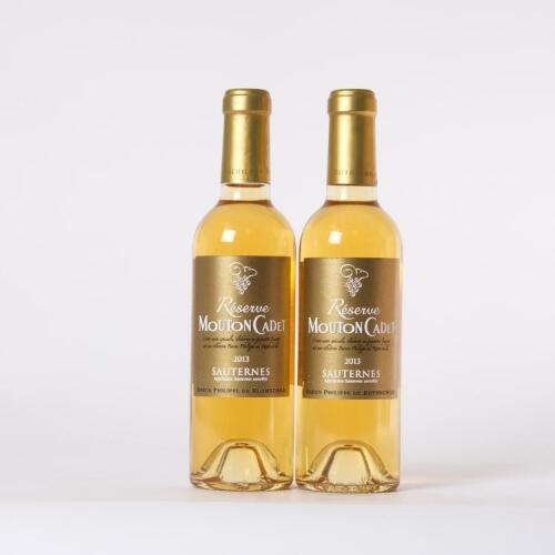 (2) 2013 Baron Philippe de Rothschild Mouton Cadet Reserve 375ml