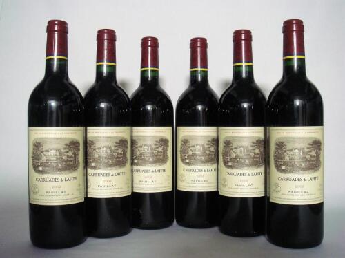 (6) 2002 Carruades de Lafite, Pauillac