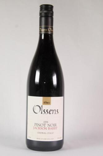 (1) 2006 Olssen's Jackson Barry Pinot Noir, Central Otago