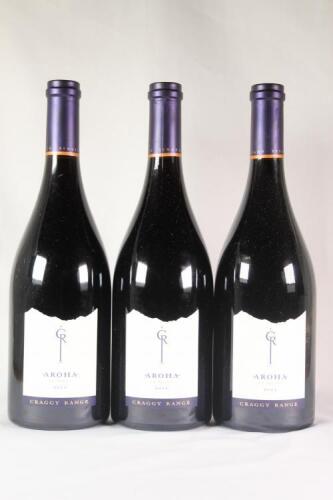 (3) 2011 Craggy Range Aroha Pinot Noir, Martinborough