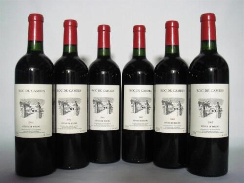 (6) 2002 Chateau Roc de Cambes, Cotes de Boug