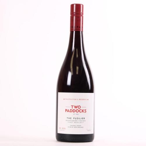 (1) 2017 Two Paddocks Fusilier Pinot Noir, Bannockburn