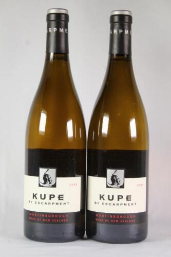 (2) 2009 Escarpment Kupe Chardonnay, Martinborough
