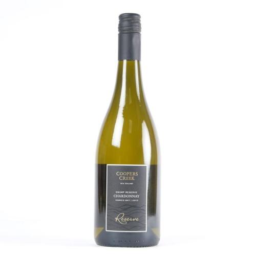 (1) 2013 Coopers Creek Swamp Reserve Chardonnay, Hawkes Bay