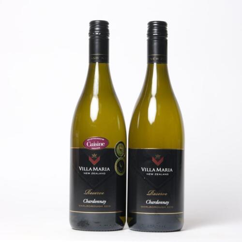 (2) 2016 Villa Maria Reserve Chardonnay, Marlborough