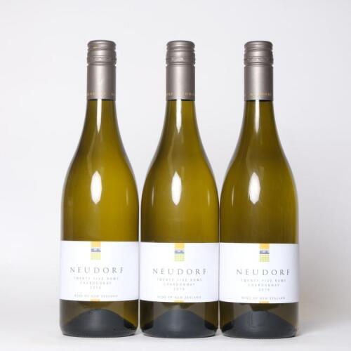 (3) 2016 Neudorf 25 Rows Chardonnay, Nelson