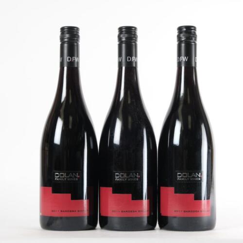 (3) 2011 Dolan Family Wines Shiraz, Barossa SA