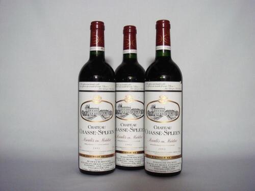 (3) 2002 Chateau Chasse Spleen, Medoc