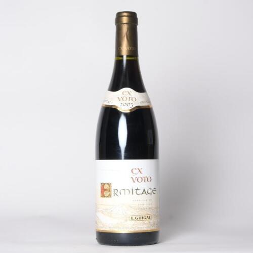 (1) 2003 E. Guigal Ex-Voto Ermitage