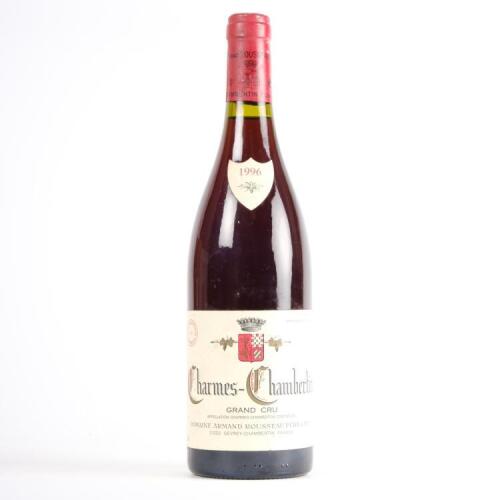 (1) 1996 Domaine Armand Rousseau Charmes Chambertin Grand Cru, Cote de Nuits