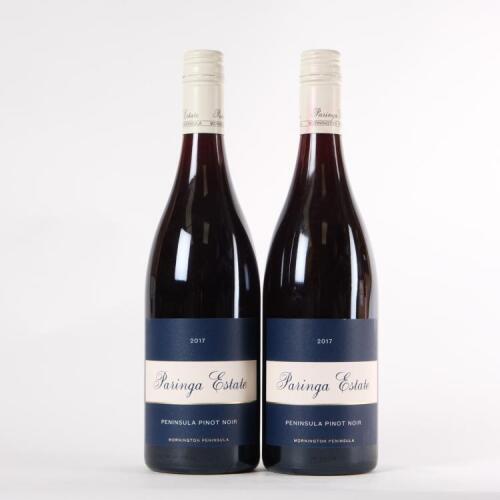 (2) 2017 Paringa Estate Pinot Noir, Mornington Peninsula VIC