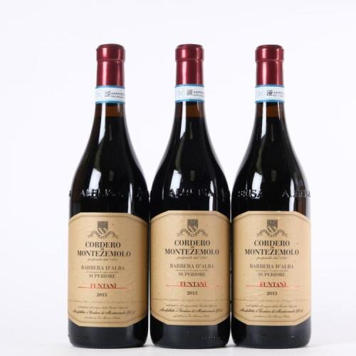 (3) 2013 Cordero di Montezemolo 'Funtani' Barbera d'Alba Superiore, Piedmont