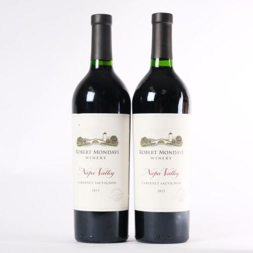 (2) 2013 Robert Mondavi Winery Cabernet Sauvignon, Napa USA