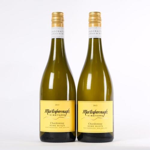 (2) 2013 Martinborough Vineyards Home Block Chardonnay, Martinborough