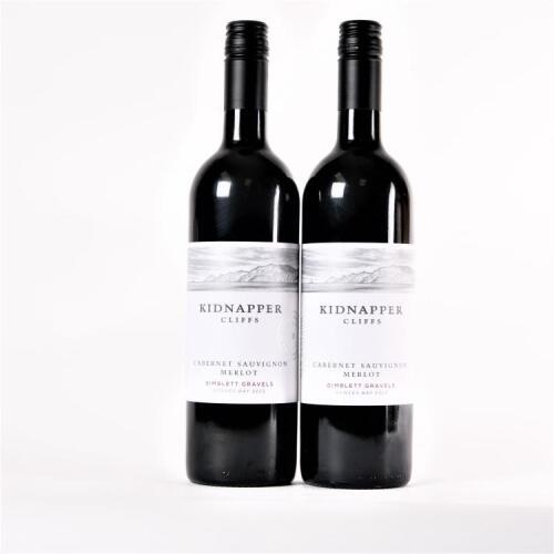 (2) 2013 Kidnapper Cliffs Cabernet Sauvignon/Merlot, Hawkes Bay