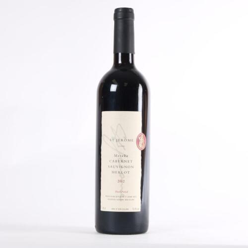 (1) 2002 St Jerome Matuka Cabernet Sauvignon/Merlot, Henderson
