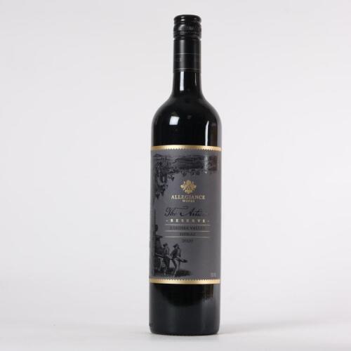 (1) 2020 Allegiance The Artisan Reserve Shiraz, Barossa SA