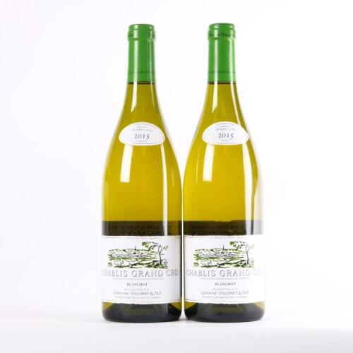(2) 2015 Domaine Vocoret et Fils Blanchot Grand Cru, Chablis