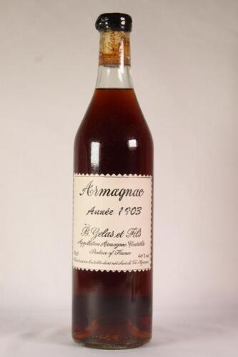 (1) 1903 B. Gelas Armagnac