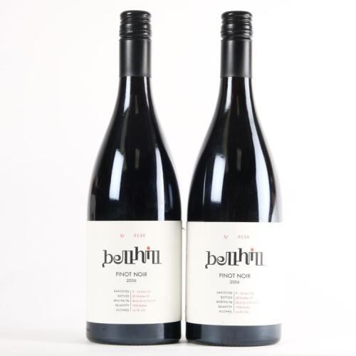 (2) 2006 Bell Hill Pinot Noir, Waikari