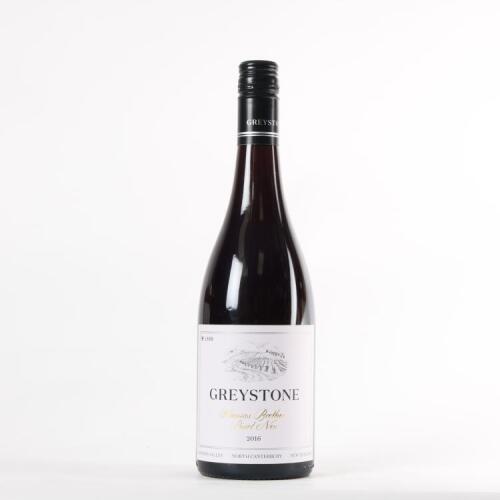 (1) 2016 Greystone Thomas Brothers Pinot Noir, Waipara