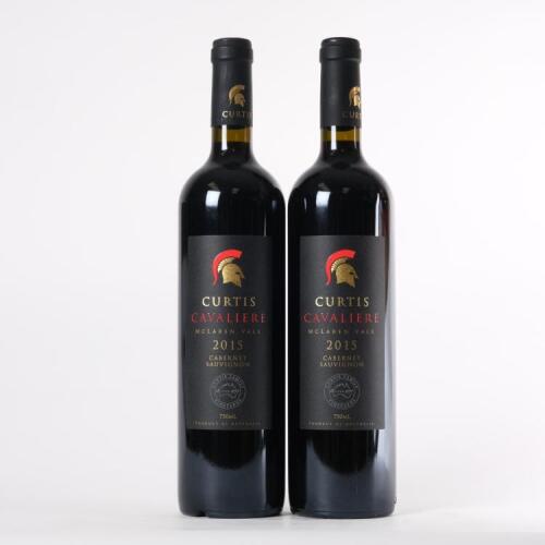 (2) 2015 Curtis Family Vineyards Cavaliere Cabernet Sauvignon, McLaren Vale SA